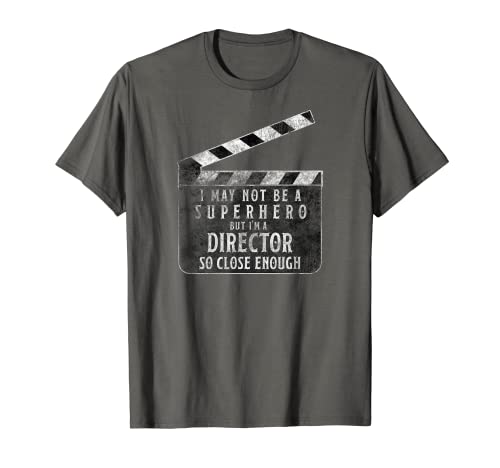 Clapper Board Cineasta Cameraman Director Camisa Vlogger Camiseta