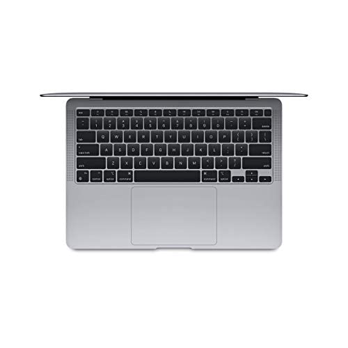 2020 Apple MacBook Air con Chip Apple M1 (13-pulgadas, 8GB RAM, 128GB SSD de Almacenamiento) (QWERTY Inglés) Gris Espacial (Reacondicionado)