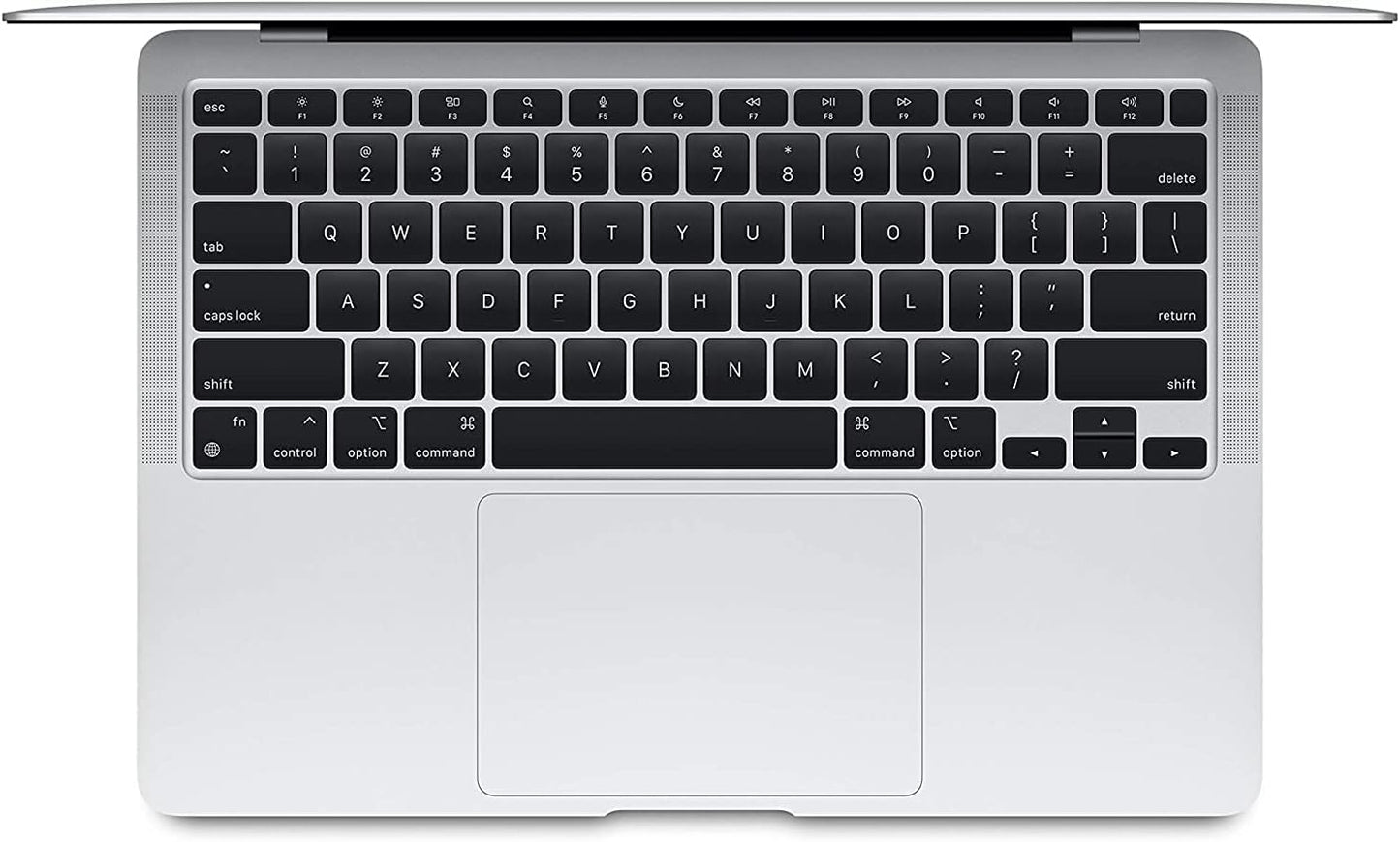 Late 2020 Apple MacBook Air with Apple M1 Chip (13.3 Inch, 8GB RAM, 256GB SSD) (QWERTY Englishe US) - Silver (Renewed)