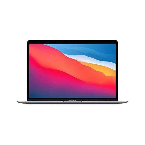 2020 Apple MacBook Air con Chip Apple M1 (13-pulgadas, 8GB RAM, 128GB SSD de Almacenamiento) (QWERTY Inglés) Gris Espacial (Reacondicionado)