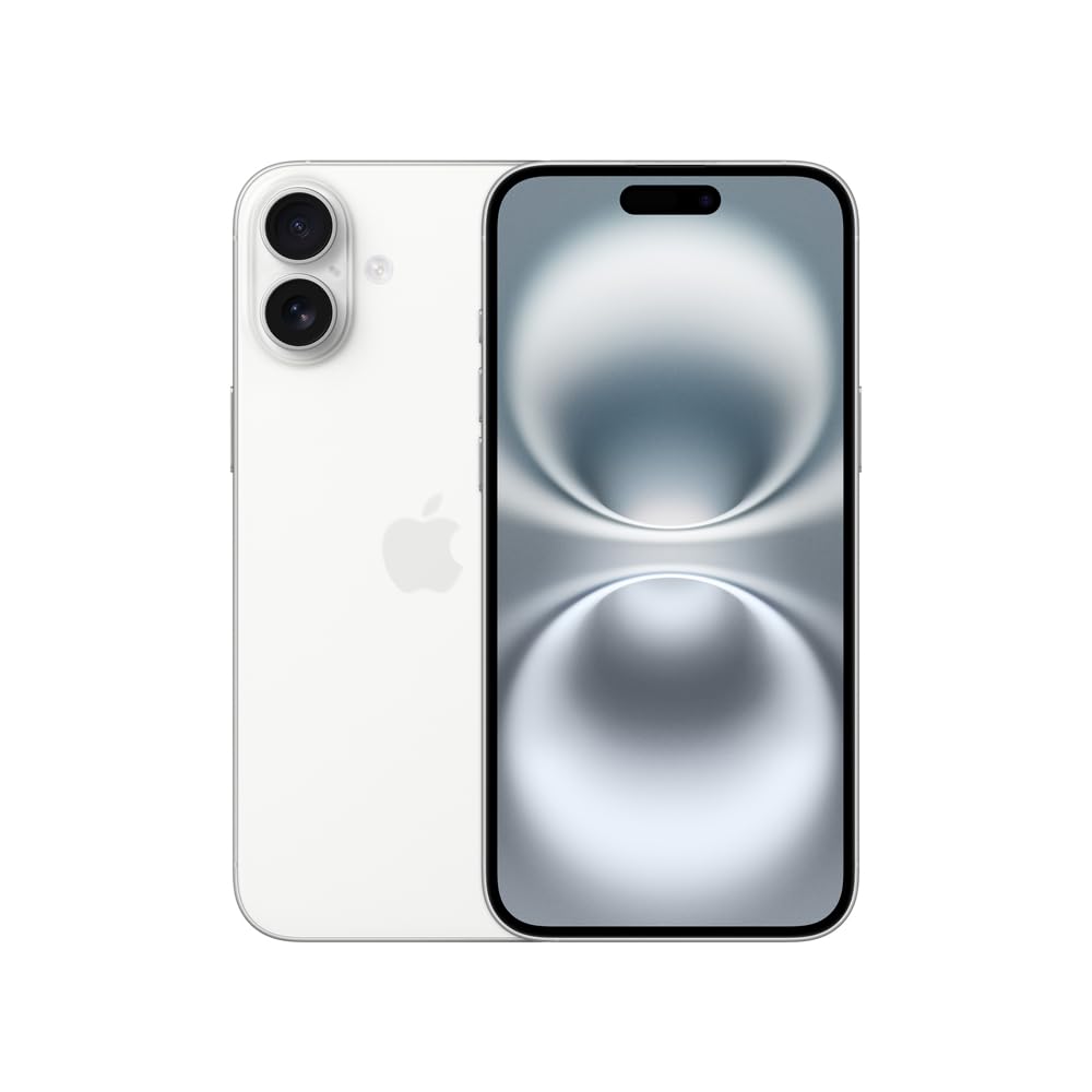 iPhone 16 Plus 256GB Branco – Tela 6,7”, Câmera Fusion 48MP, Chip A18 - Disponível AMÁRICA