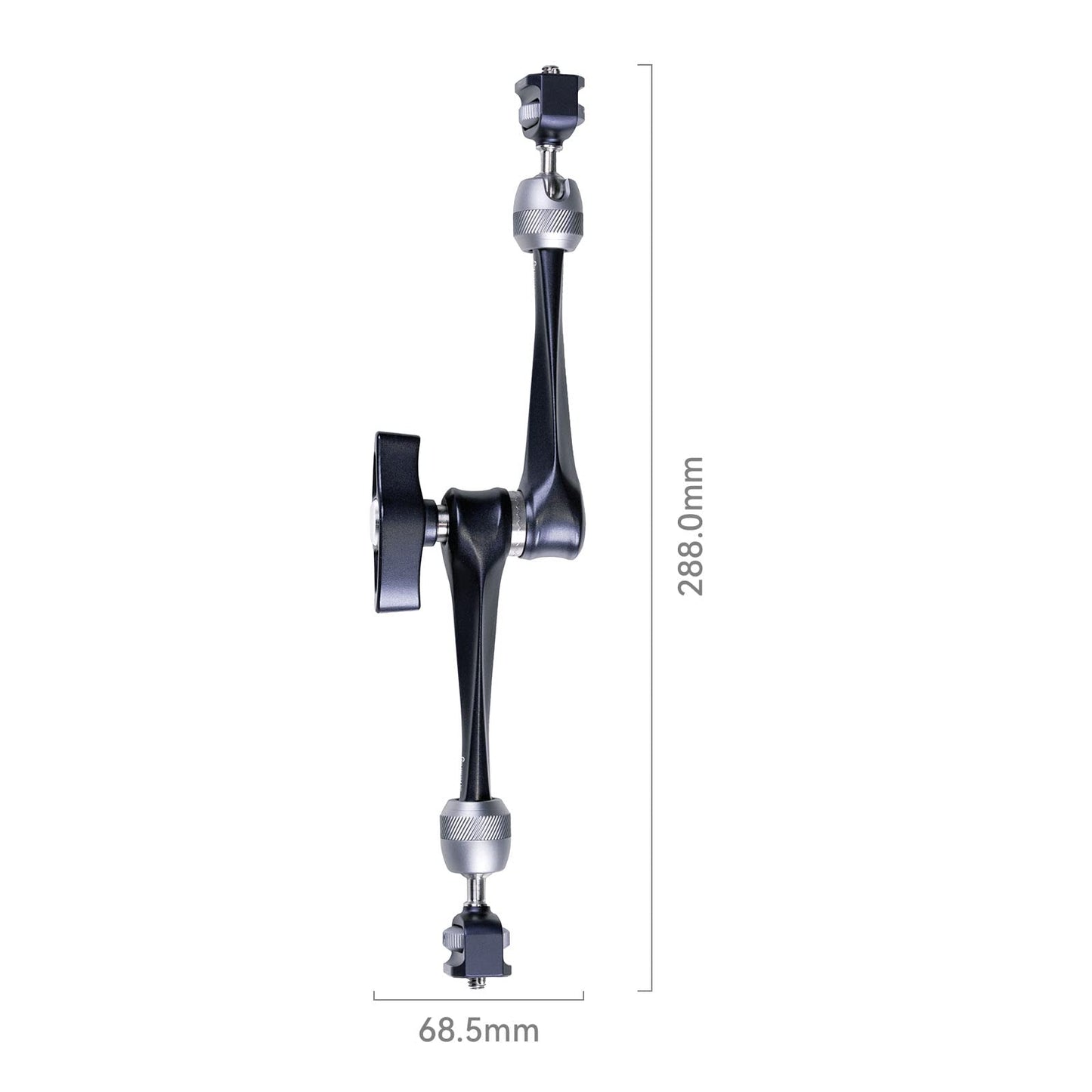 Braço Mágico Rosetta SMALLRIG 3959 - Braço de Roseta con Cabezal de Bola Doble 360°, Aluminio Aeronáutico