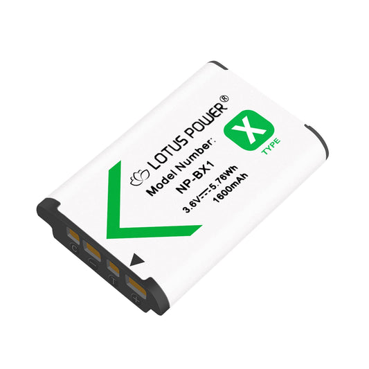 LOTUS POWER – Batería NP-BX1 de Alta Capacidad para Cámaras Sony