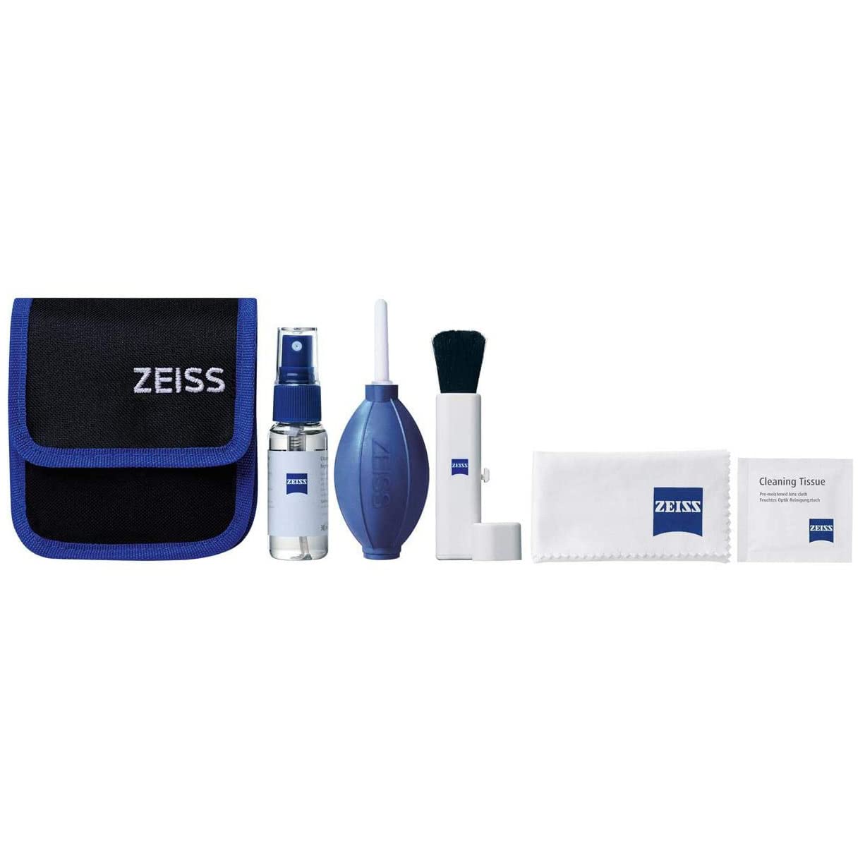 Kit de Limpeza Zeiss para Lentes e Equipamentos Ópticos – Prático e Completo