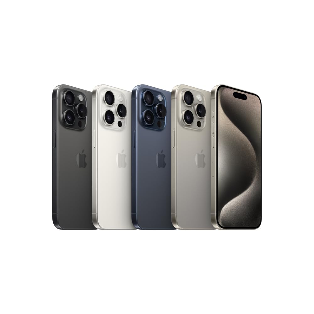 Apple iPhone 15 Pro (128 GB) — Titânio preto - Disponível AMÉRICA