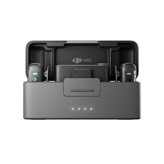 Microfone DJI Mic 2 (2 TX Microfone + 1 RX Receptor + 1 Case de carregamento) BR - Disponível AMÉRICA