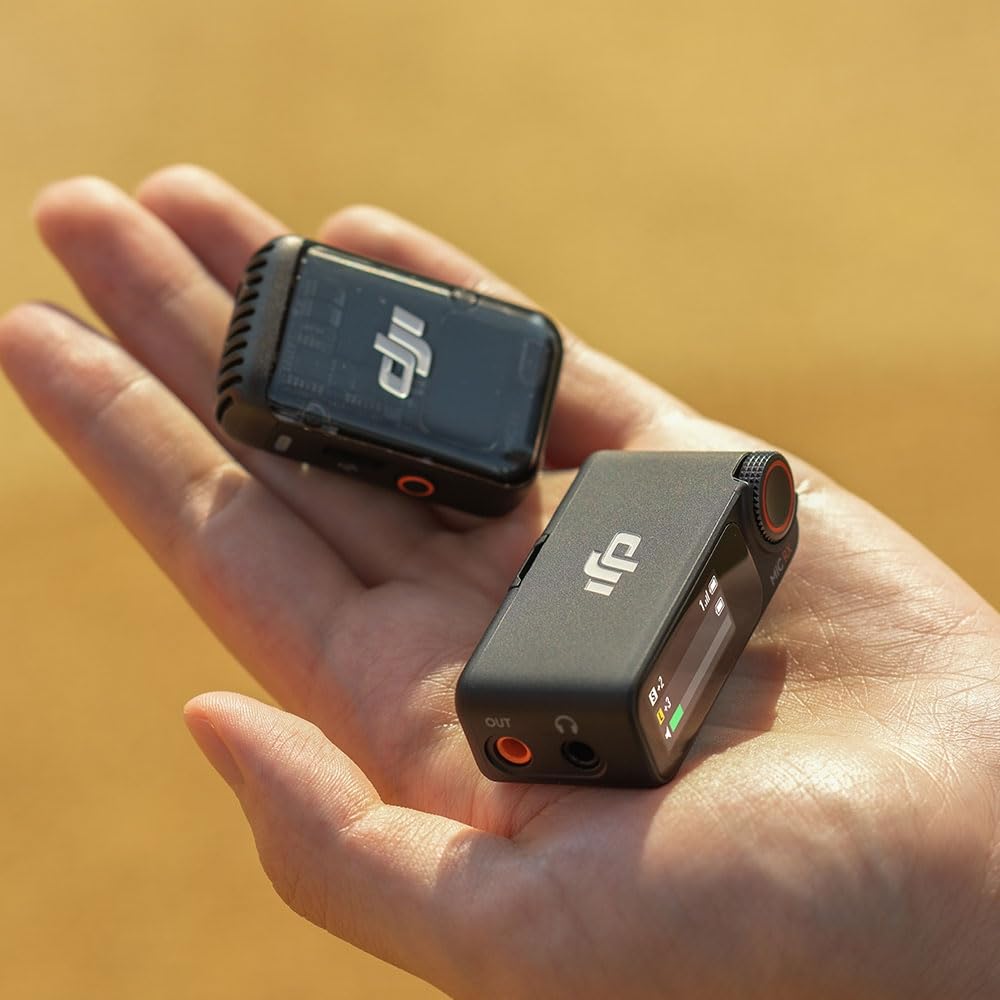 Microfone DJI Mic 2 (1 TX Microfone + 1 RX Receptor) BR -Disponível AMÉRICA