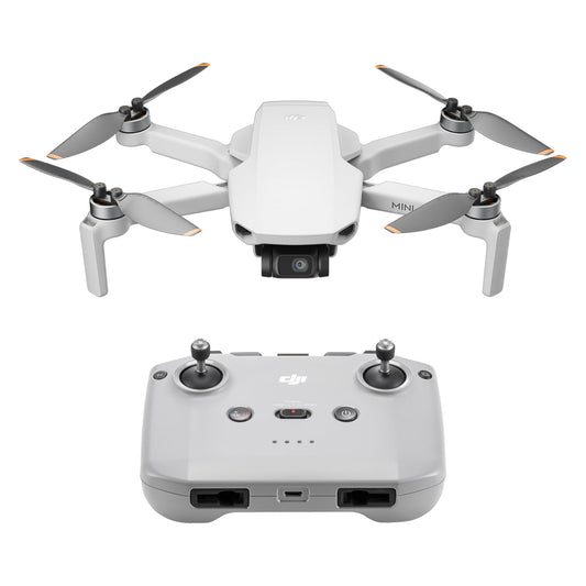 DJI Mini 4K, dron con cámara 4K UHD, menos de 249 g, estabilización en 3 ejes, transmisión de vídeo a 10 km, regreso automático, 1 batería para un tiempo máx. de vuelo de 31 min, Mini 2SE 4K, C0