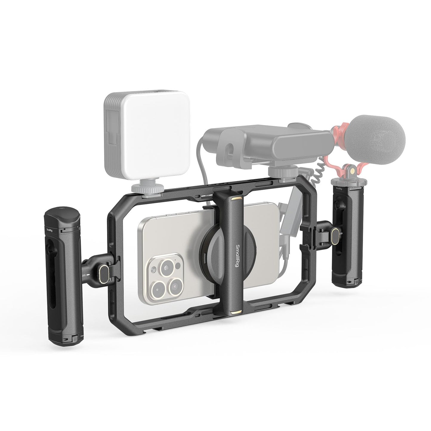 📱🎬 SmallRig Cage 4597-CF – Kit Profissional para Criadores de Vídeos com Smartphone - Disponível AMÉRICA