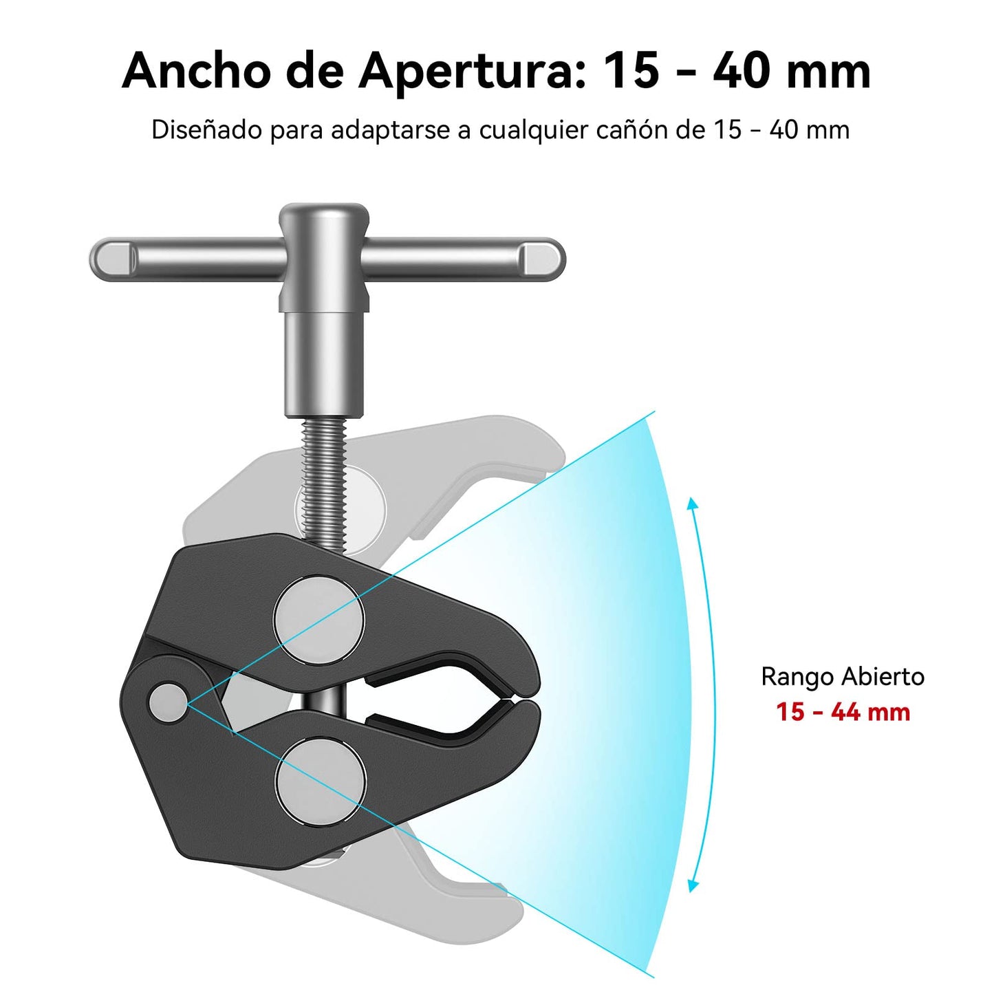 Braço Mágico SMALLRIG 2732 (10”) com Super Clamp – Fixação Versátil para Câmeras e Acessórios