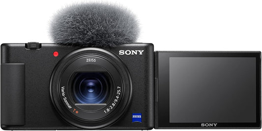 Sony ZV-1 - Câmera Compacta para Vlogging 4K com Tela Lateral e Foco Automático - Disponível EUROPA