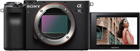 Sony Alpha 7C - Câmera Full-Frame Compacta 24MP com Gravação 4K e Foco Automático Rápido - Disponível EUROPA