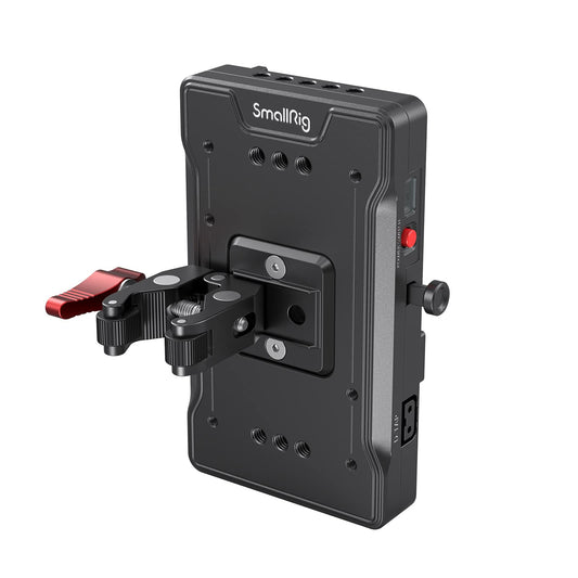Placa Adaptadora de Bateria V-Mount SmallRig 3202 – Alimentação Versátil e Montagem Flexível