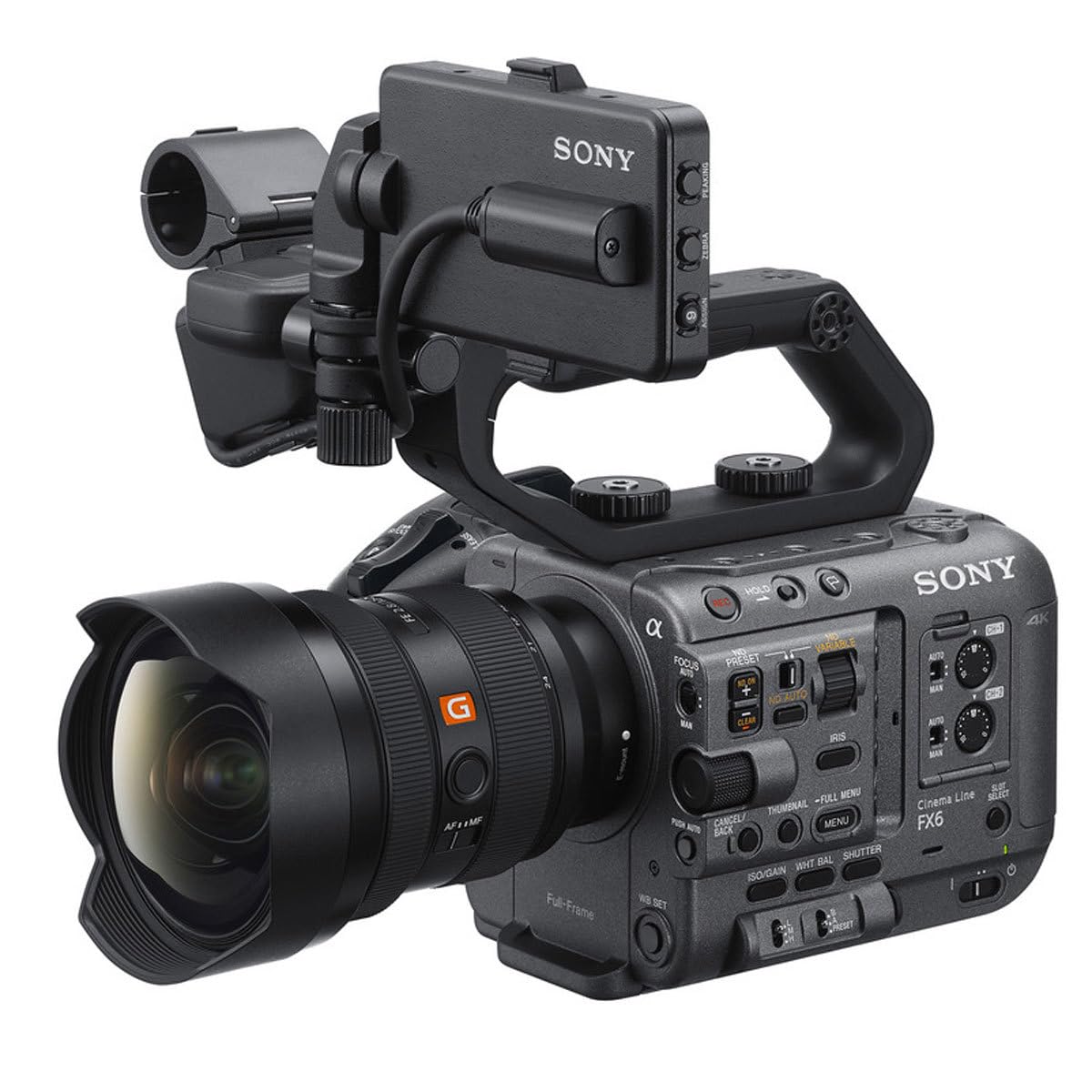 Sony FX6 | Câmera Cinema Line 4K com AF Híbrido e Filtro ND Variável - Disponível AMÉRICA