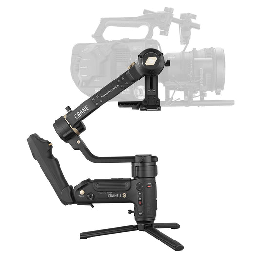 Estabilizador Zhiyun CRANE 3S – Potência, Flexibilidade e Controle Total para Cinema