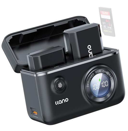 Kit de Carregador Rápido 18W com 2 Baterias NP-FZ100 de 2400mAh – Compatível com Câmeras Sony Alpha