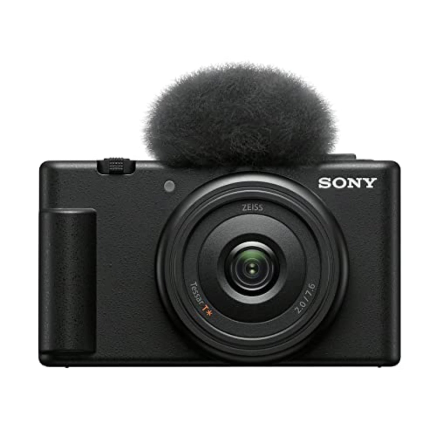 Sony ZV-1F - Câmera Vlog Compacta 4K com Lente Grande Angular de 20 mm e Áudio Direcional - Disponível AMÉRICA