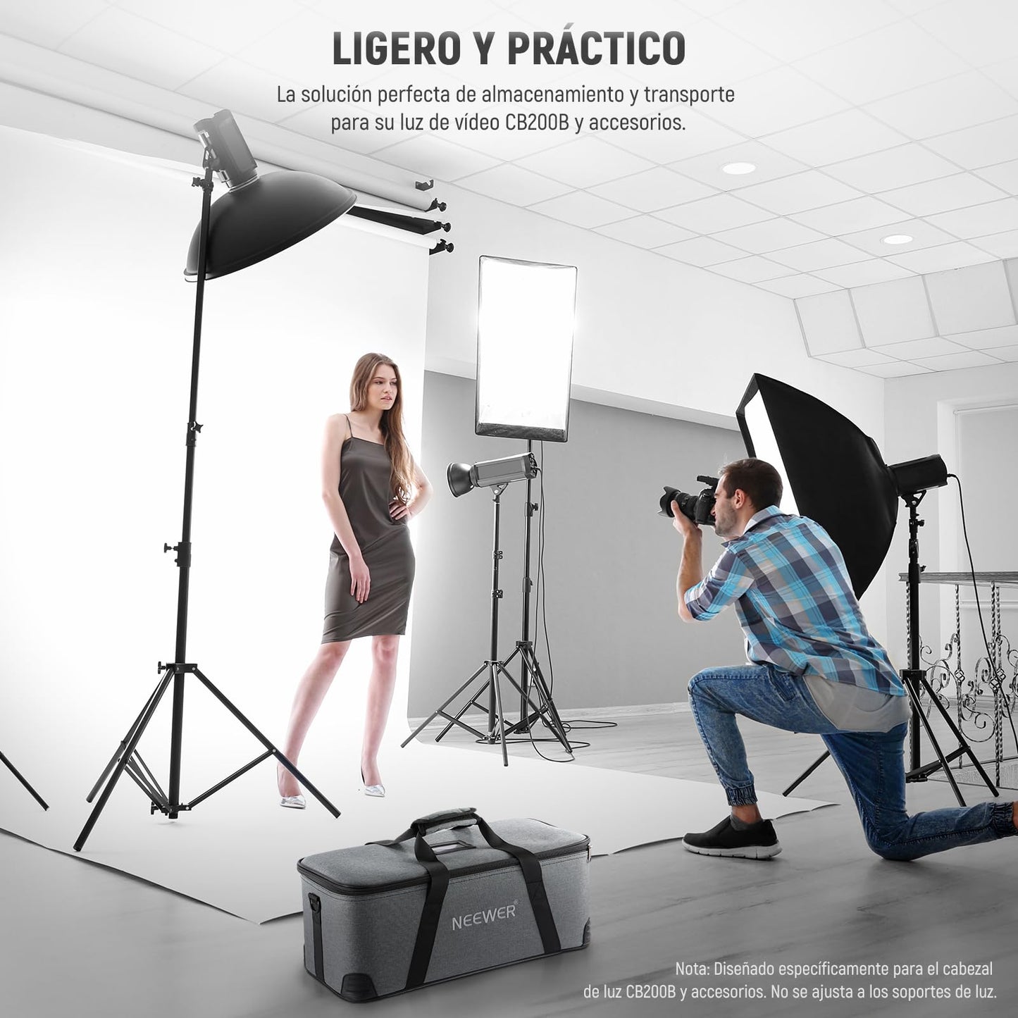 🎒 Bolsa de Viaje NEEWER para Equipamento de Fotografia, Armazenamento e Proteção