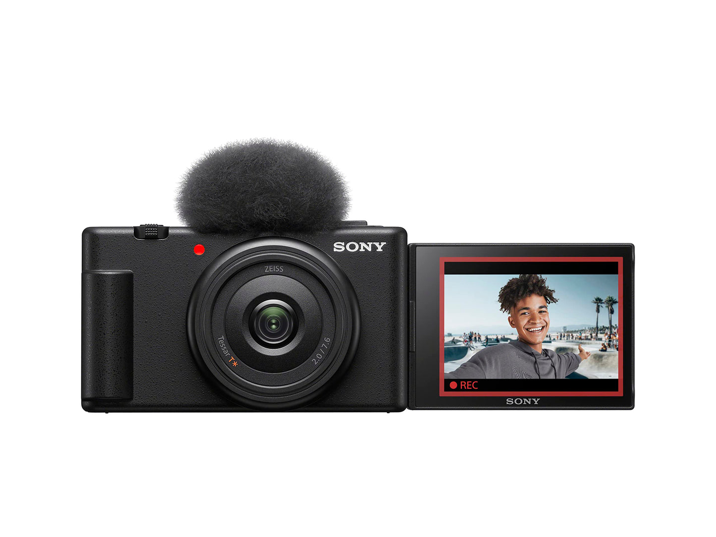 Sony ZV-1F - Câmera Compacta para Vlogs 4K com Áudio Direcional e Lente Grande Angular - Disponível EUROPA