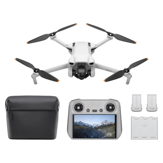🚁 DJI Mini 3 Voe Plus (RC) - Drone Compacto com Câmera 4K HDR e 38 Minutos de Voo 🎥 - Disponível EUROPA