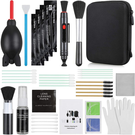 Kit de Limpeza 71 em 1 Zacro – Completo para Câmeras, Lentes e Equipamentos Eletrônicos