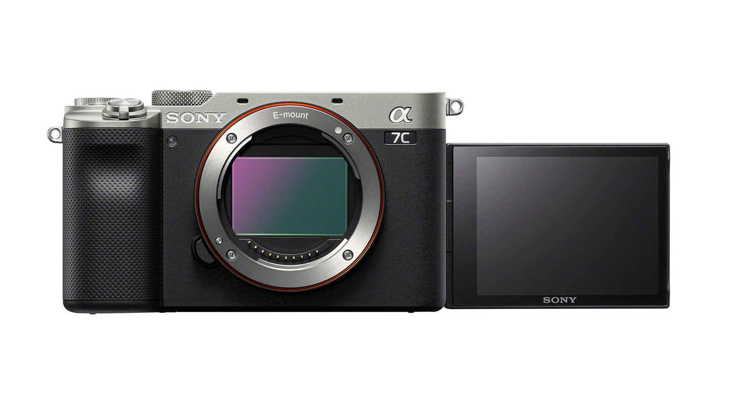 Sony Alpha 7C - Câmera Full-Frame Compacta 24MP 4K com Autofoco Rápido - Disponível EUROPA