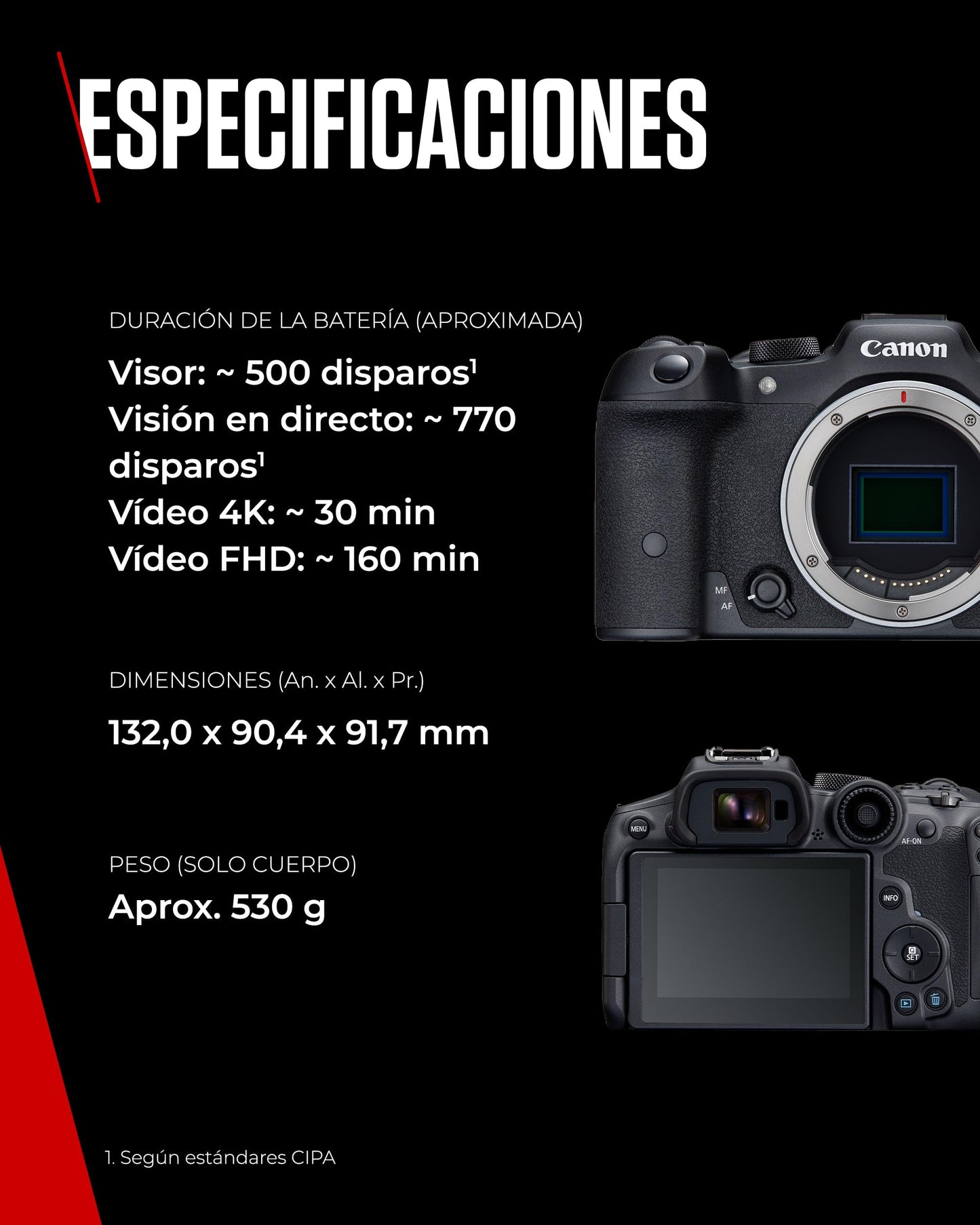 Canon EOS R7 - Câmera Mirrorless APS-C de 32,5MP, Vídeo 4K e Autofoco Avançado - Disponível EUROPA