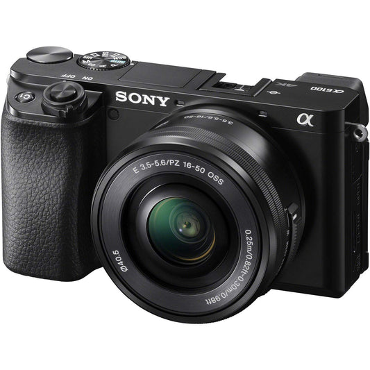 Sony Alpha 6100 - Câmera Mirrorless 24MP com Foco Automático Rápido e Gravação 4K - Disponível AMÉRICA