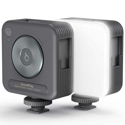 💡 Mini Lâmpada LED P96 RGB SmallRig - Compacta, Ajustável e Ideal para Vídeos e Fotografia