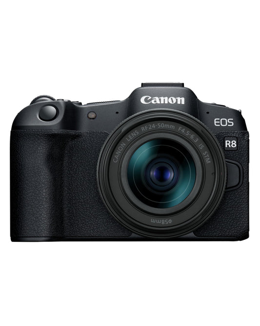 Canon EOS R8 - Câmera Mirrorless Full Frame 24,2MP com Vídeo 4K, Autofoco Avançado e Conectividade - Disponível EUROPA