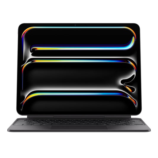 Apple 2024 iPad Magic Keyboard Case para iPad Pro (Compatible con 11‑Pulgadas y 13-Pulgadas (M4)) (US English) Negro (Reacondicionado) 