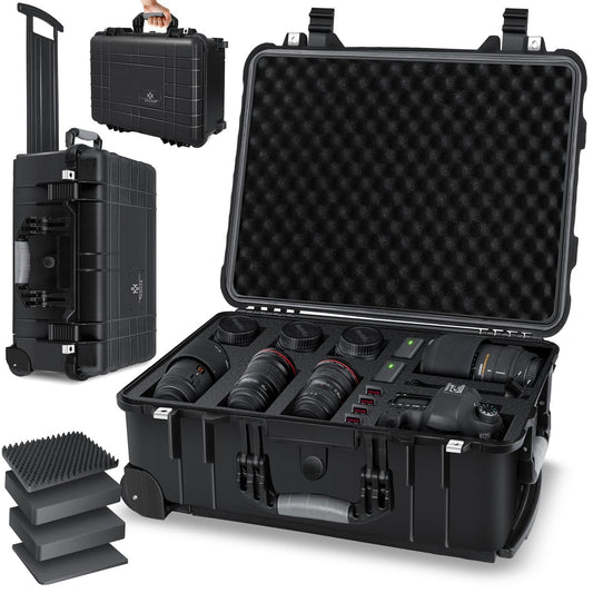 🛡️ Maleta de Transporte KESSER para Cámara - Resistente y Segura