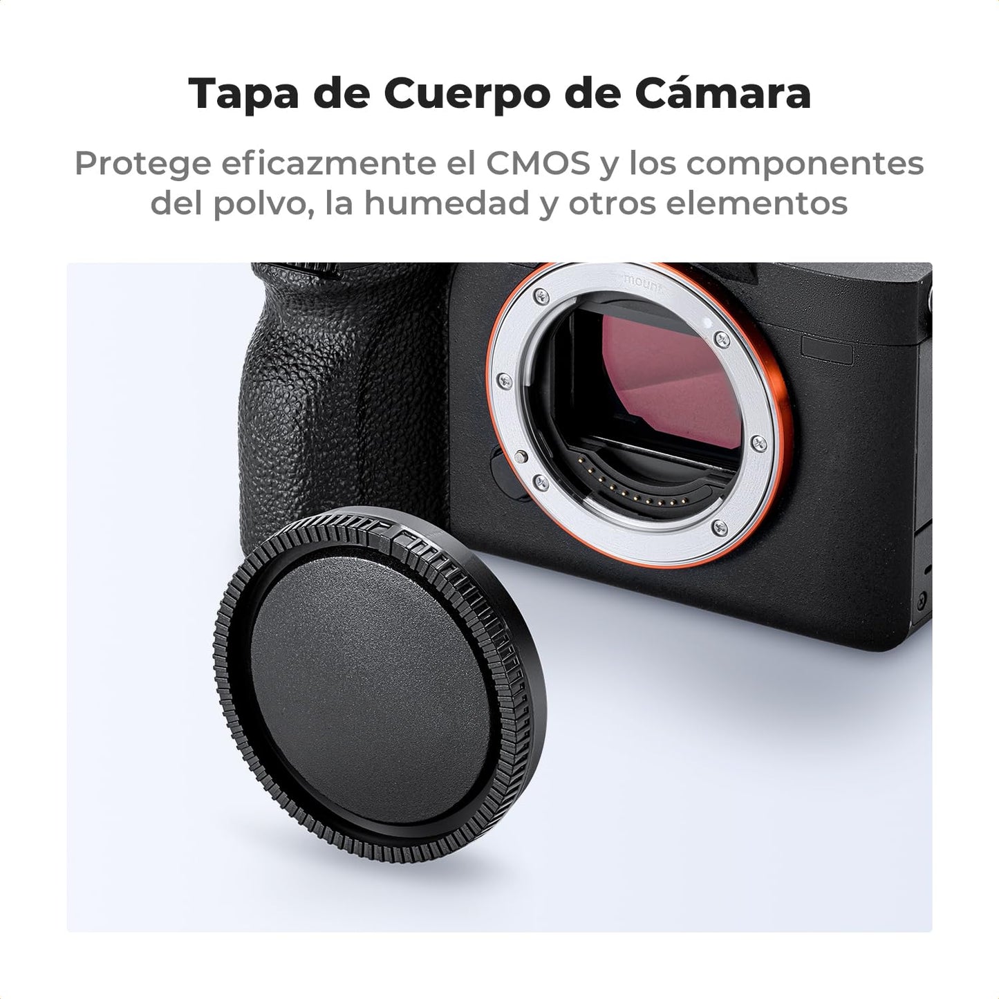 Kit de Protectores para Lentes e Corpo K&F Concept para Cámeras Sony