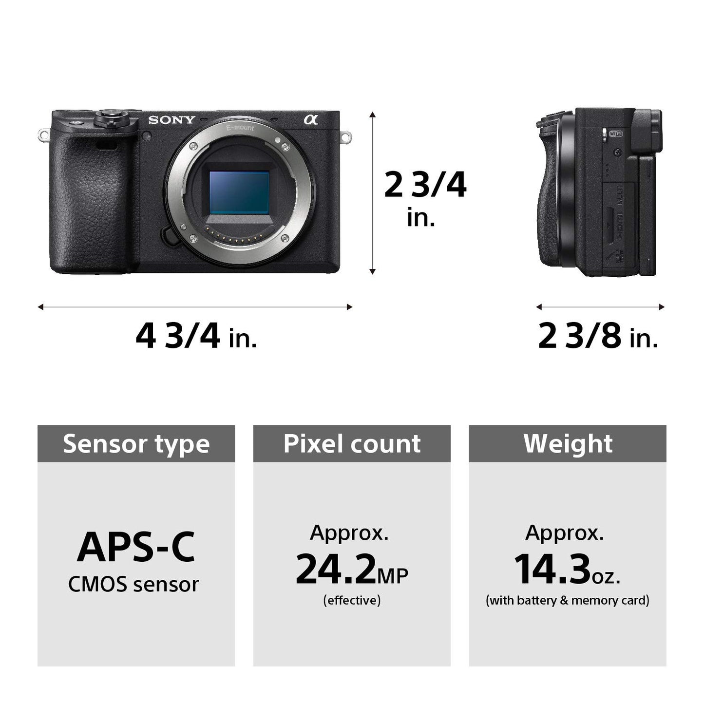 Sony Alpha A6400 – Desempenho Ágil e Compacto para Criadores de Conteúdo - Disponível AMÉRICA