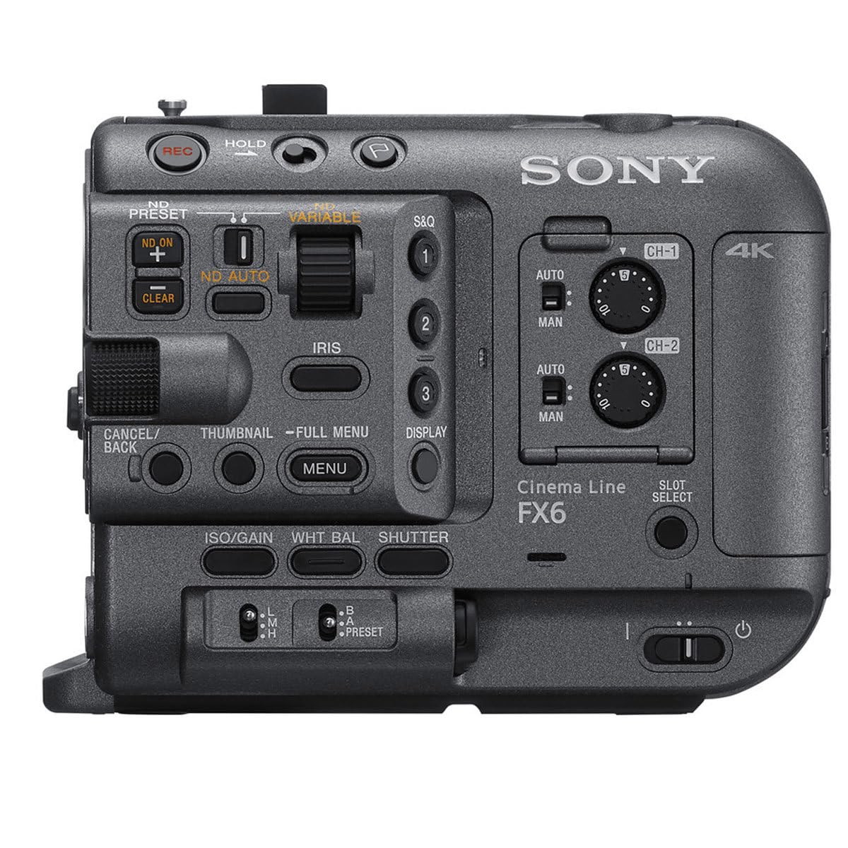 Sony FX6 | Câmera Cinema Line 4K com AF Híbrido e Filtro ND Variável - Disponível AMÉRICA