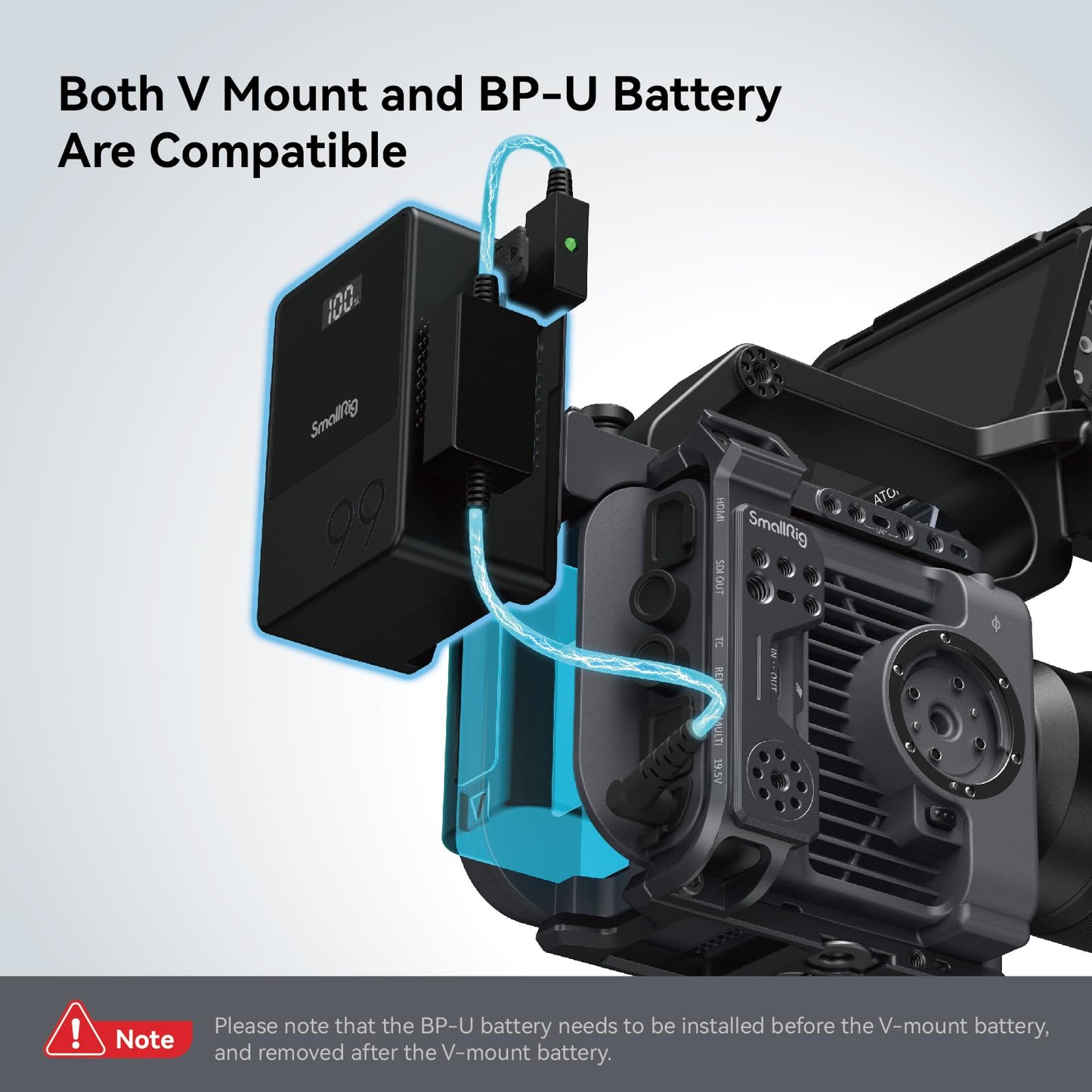 SmallRig FX6 Rig Kit 4124 – Cage Compacta para Sony FX6 – Preto