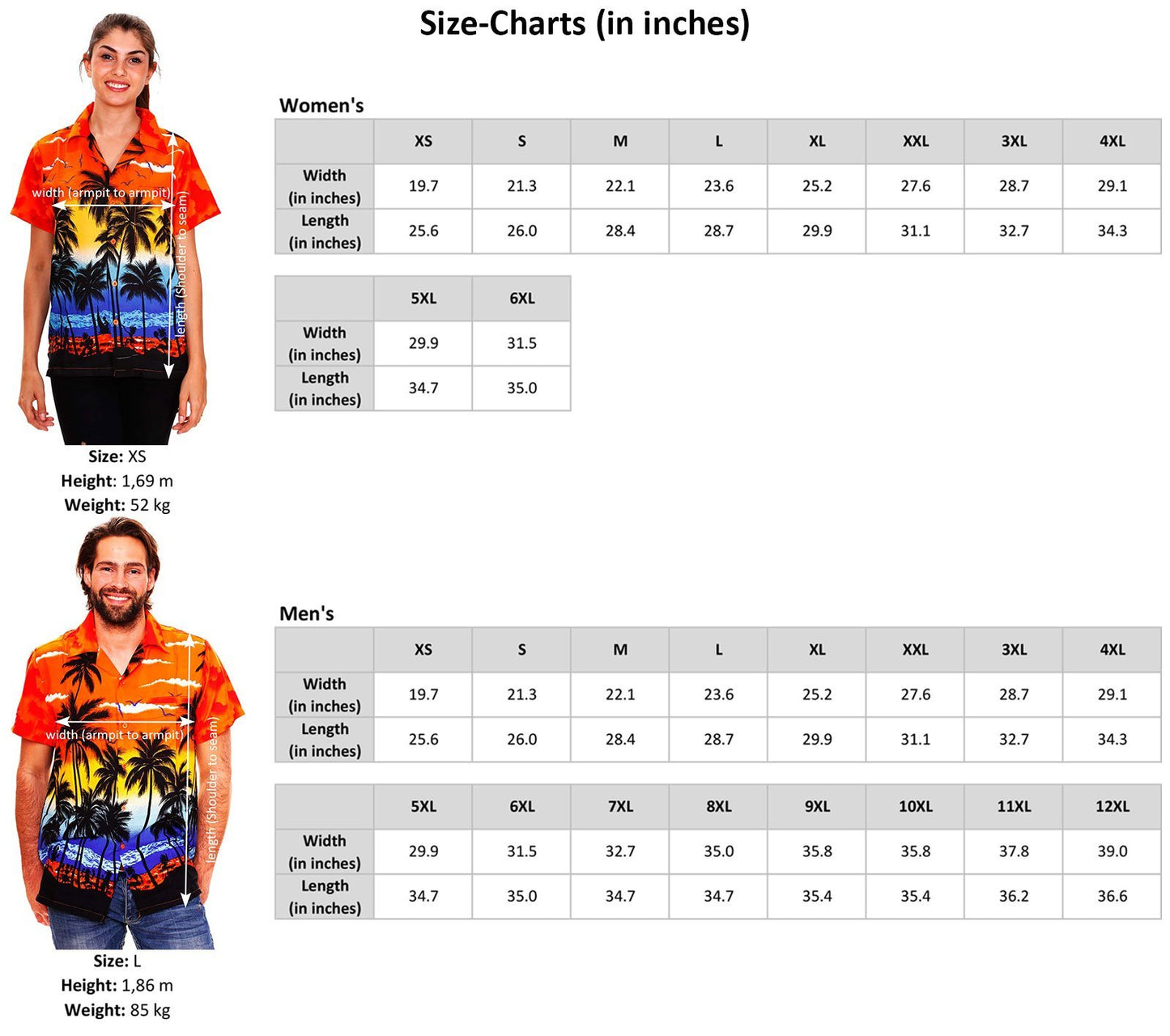 Funky Camisa Hawaiana, Comic, Multicolor, M