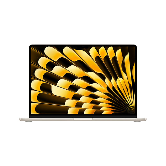 Apple 2024 MacBook Air de 15 Pulgadas con Chip M3: Pantalla Liquid Retina, CPU 8 núcleos, GPU 10 núcleos, 24 GB de Memoria unificada, SSD de 512 GB, Touch ID, Blanco Estrella