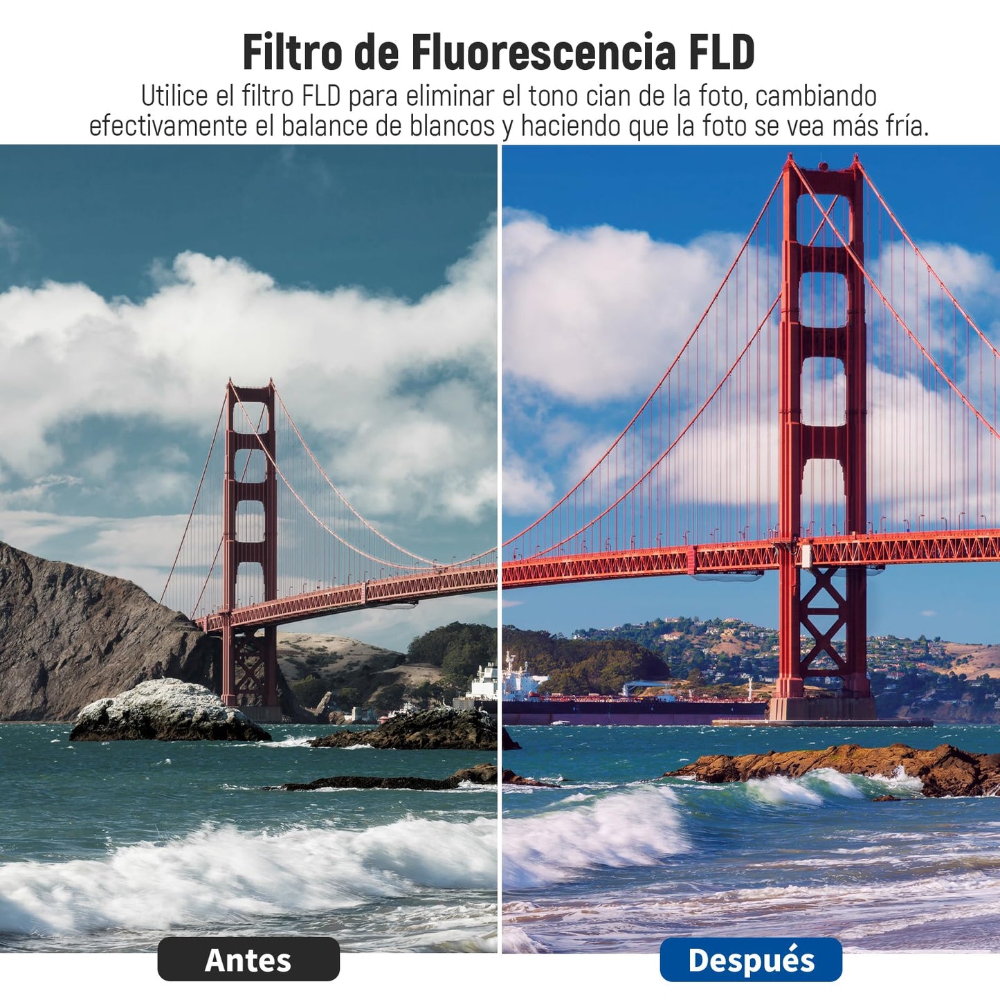 Kit de Filtros NEEWER 52mm para Lentes de Cámara