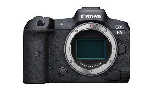 Canon EOS R5 - Câmera Mirrorless Profissional de 45MP, Vídeo 8K RAW e 4K/120P - Disponível EUROPA