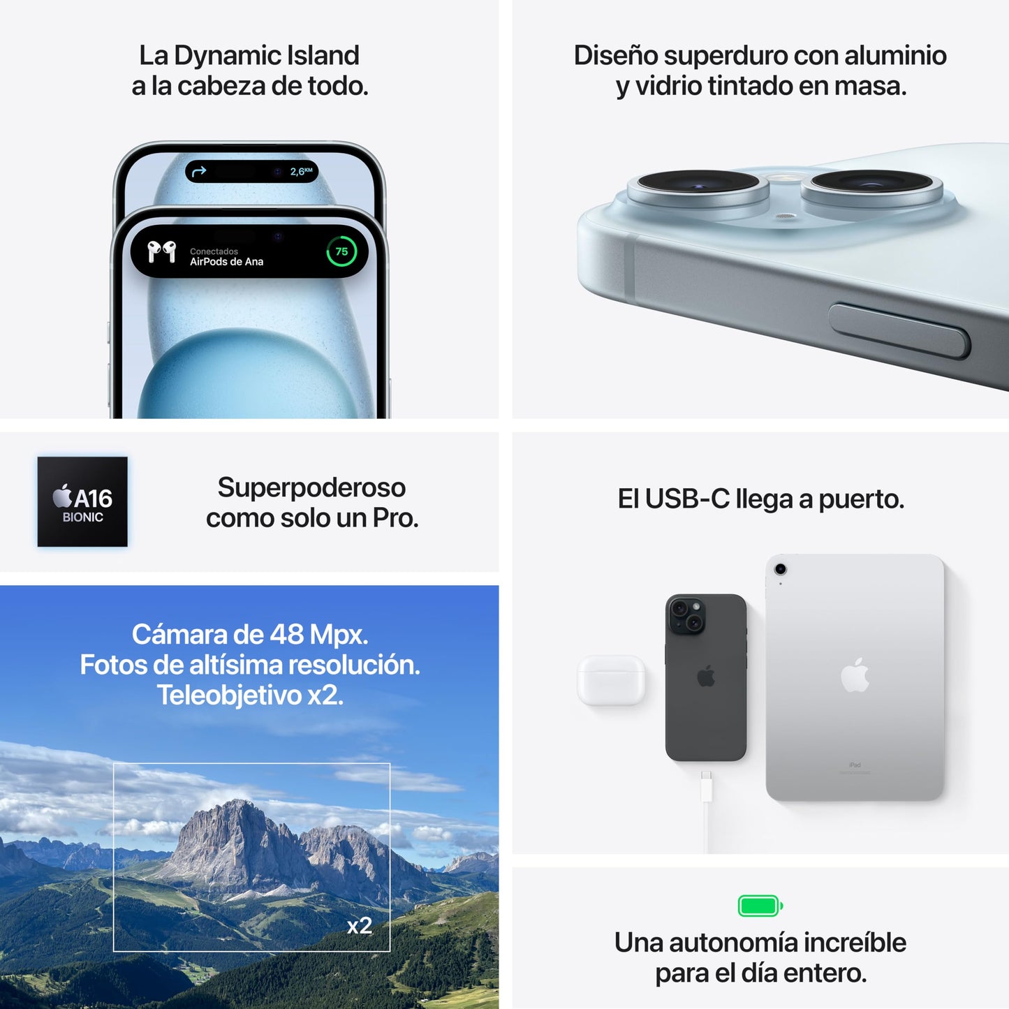 Título: iPhone 15 - Preto - 128GB - Disponível EUROPA